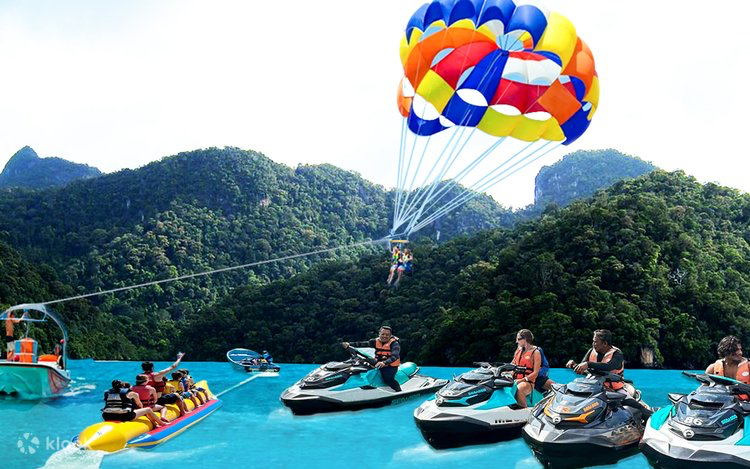 Watersport activities in Langkawi